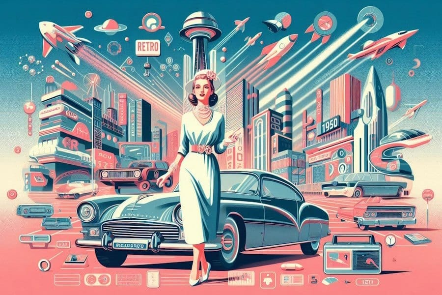 1950s Retro Animation by AI