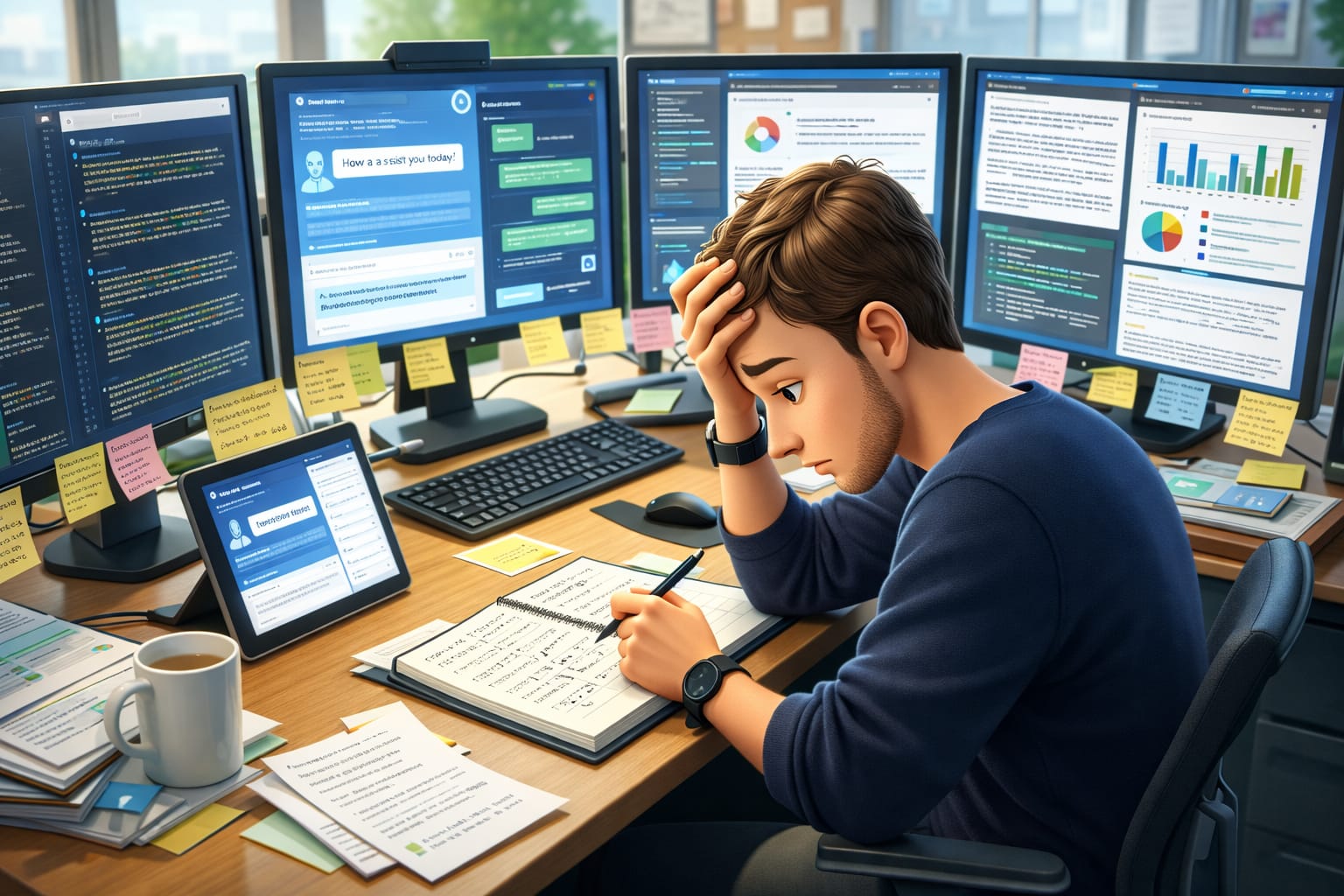 The AI Brain Fry Problem: When Infinite Knowledge Meets Finite Time