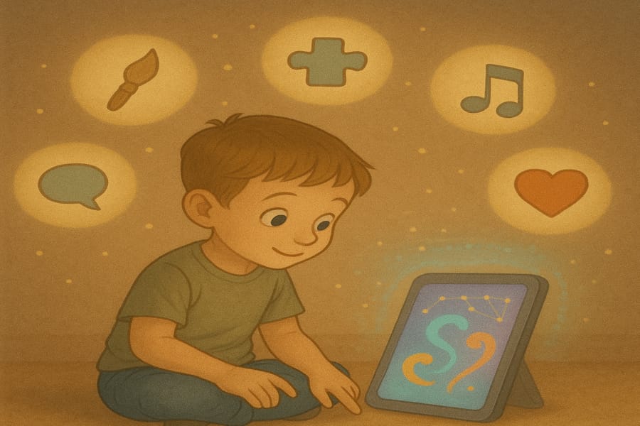 AI Identifying Strengths in children