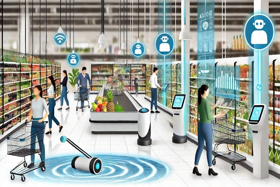 The Integration of AI in Supermarkets