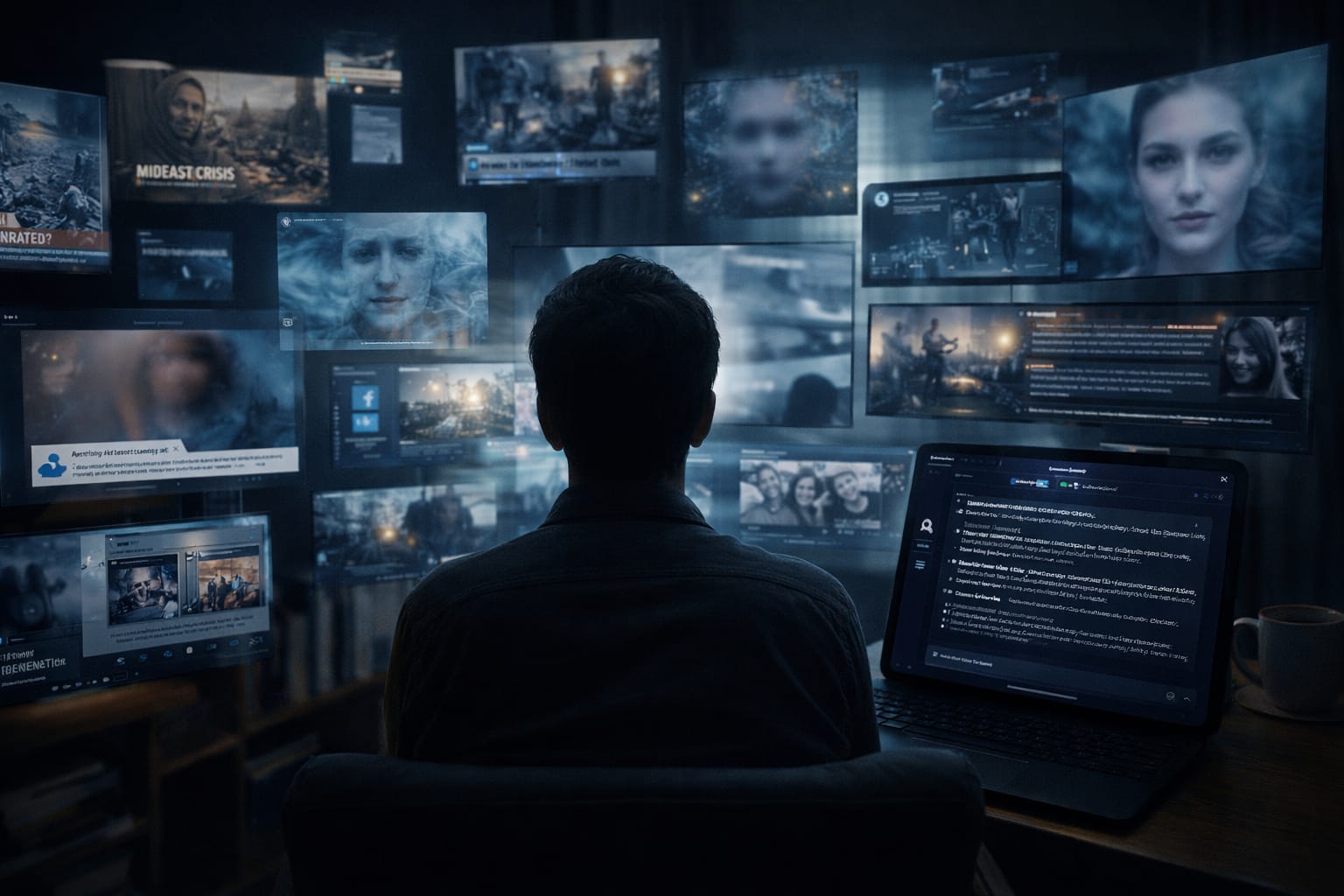 When Humans No Longer Believe Anything