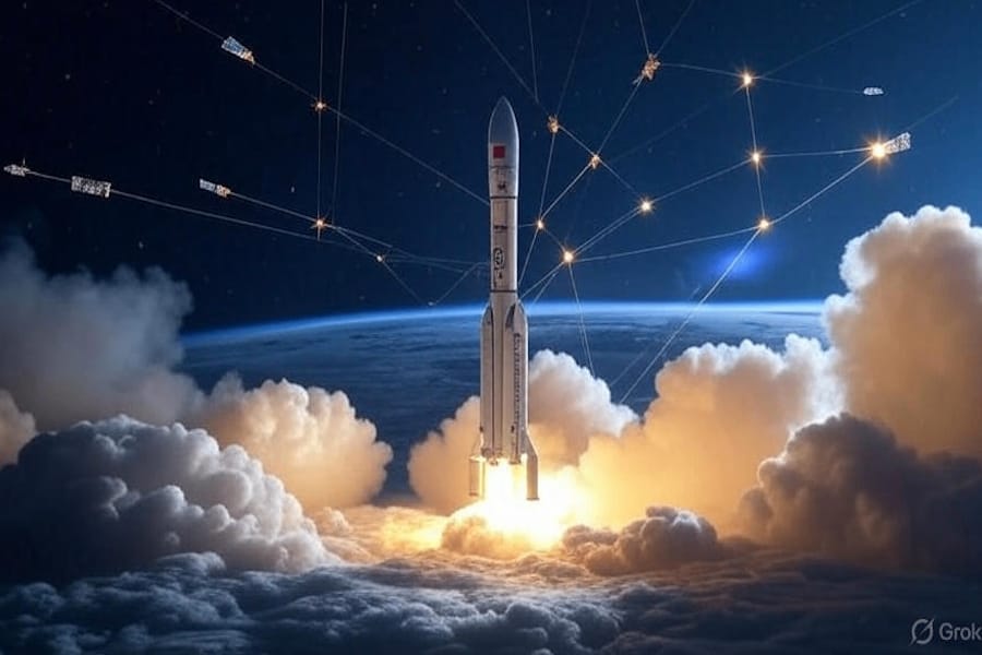 China Launches Ambitious AI Satellite Constellation to Redefine Space Computing