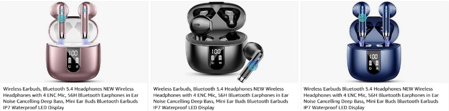 Great Deals on Ear buds from Amazon