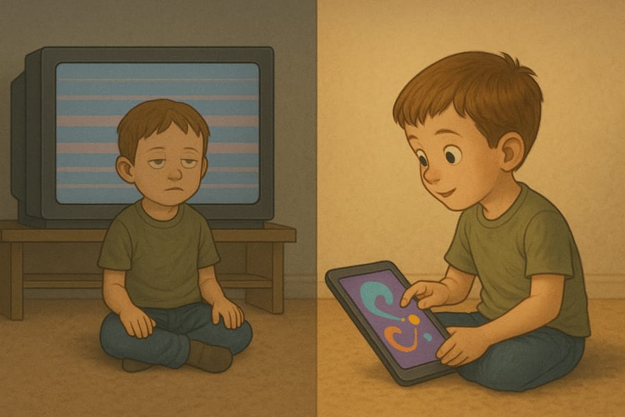 From Passive Watching to Active Discovery