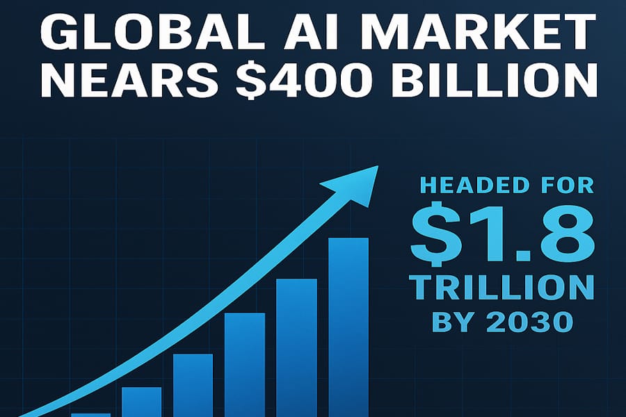Global AI market nears $400 Billion