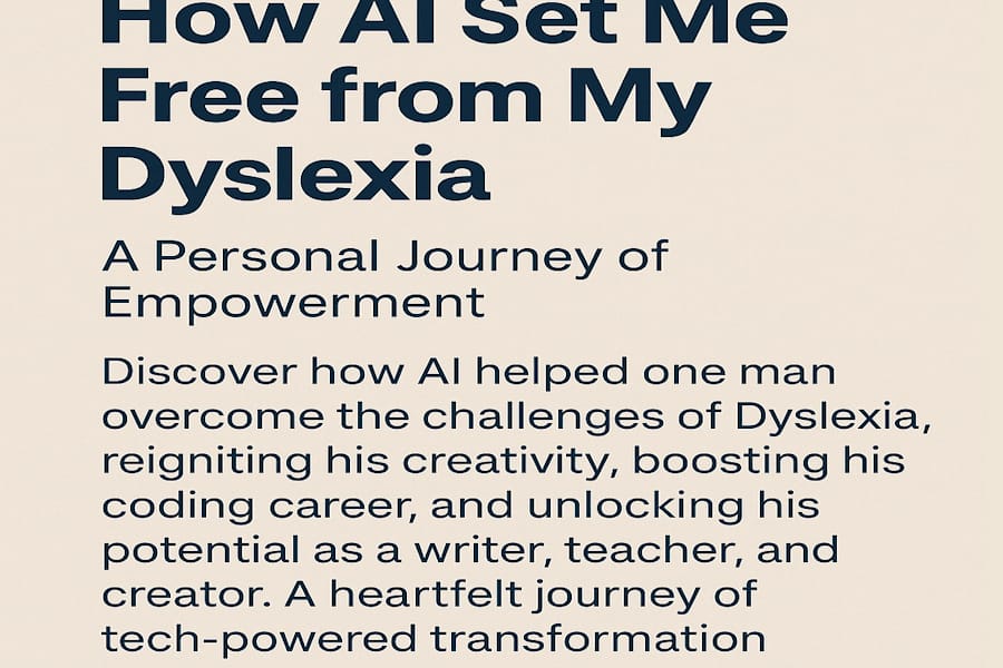 How AI Set Me Free from My Dyslexia