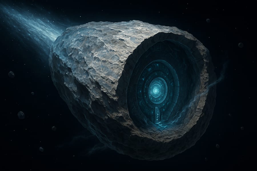 Inside the Comet: The Perfect Starship
