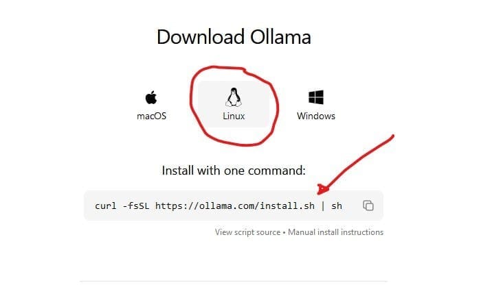 Install Ollama