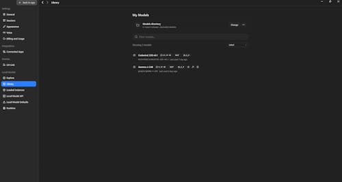 Using LM Studio local AI