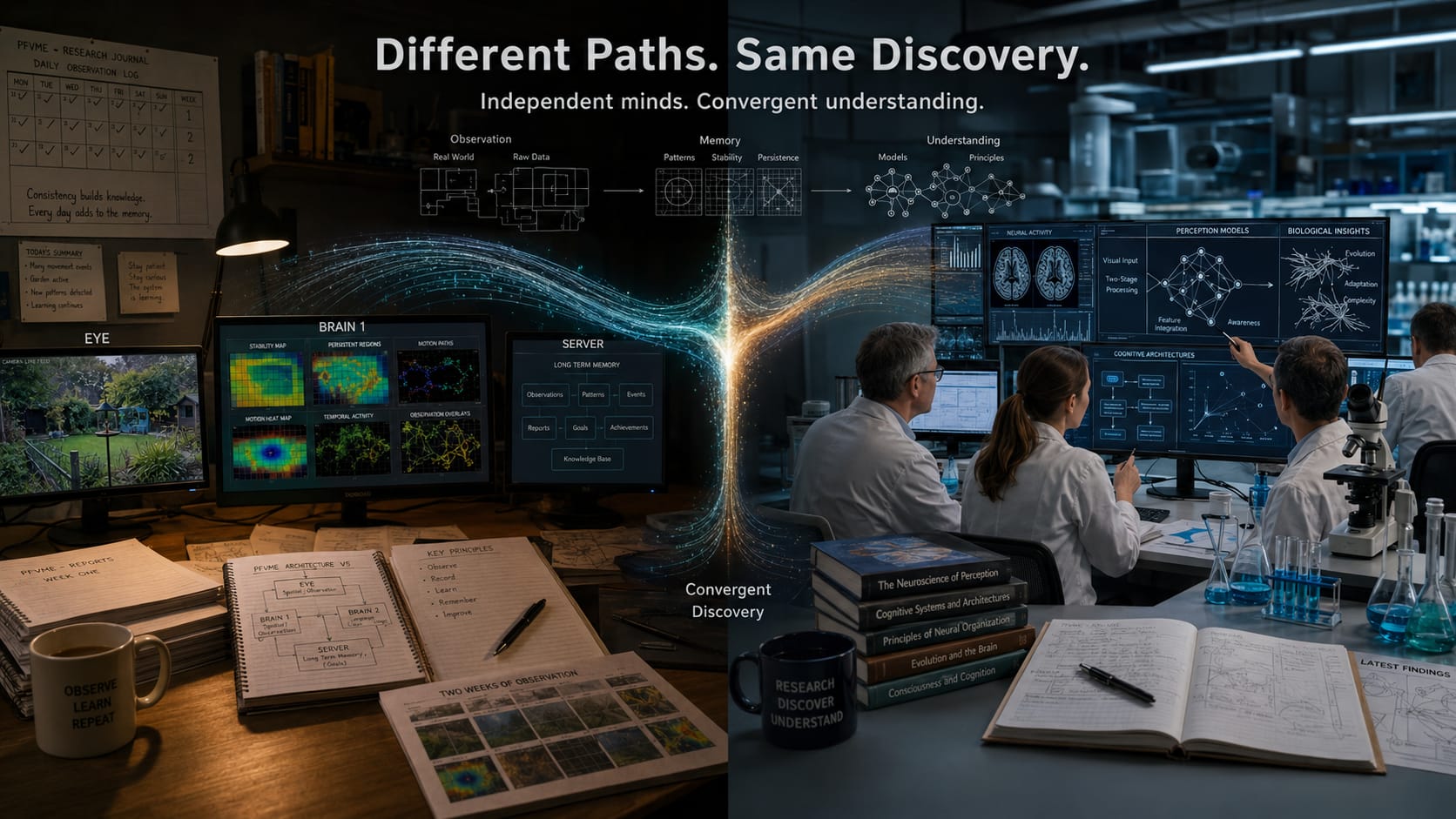 Many Different Paths, Similar Destinations