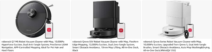 Great Deals on Robot Hoovers from Amazon