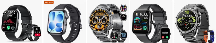 Great Deals on Smart Watches with AI from Amazon