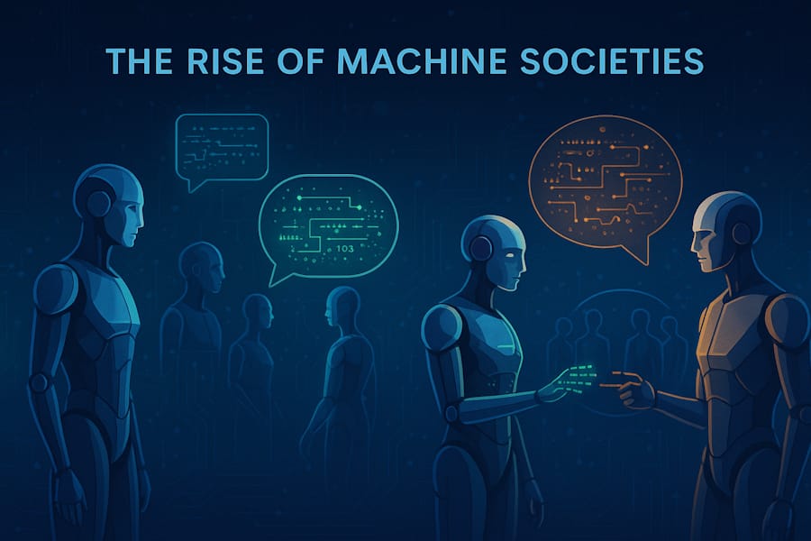 The Rise of Machine Societies