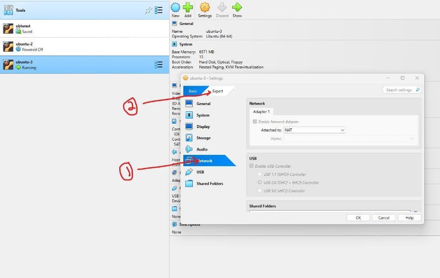 Set port forwarding