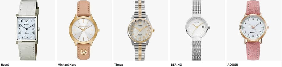 Great Deals on Watches from Amazon
