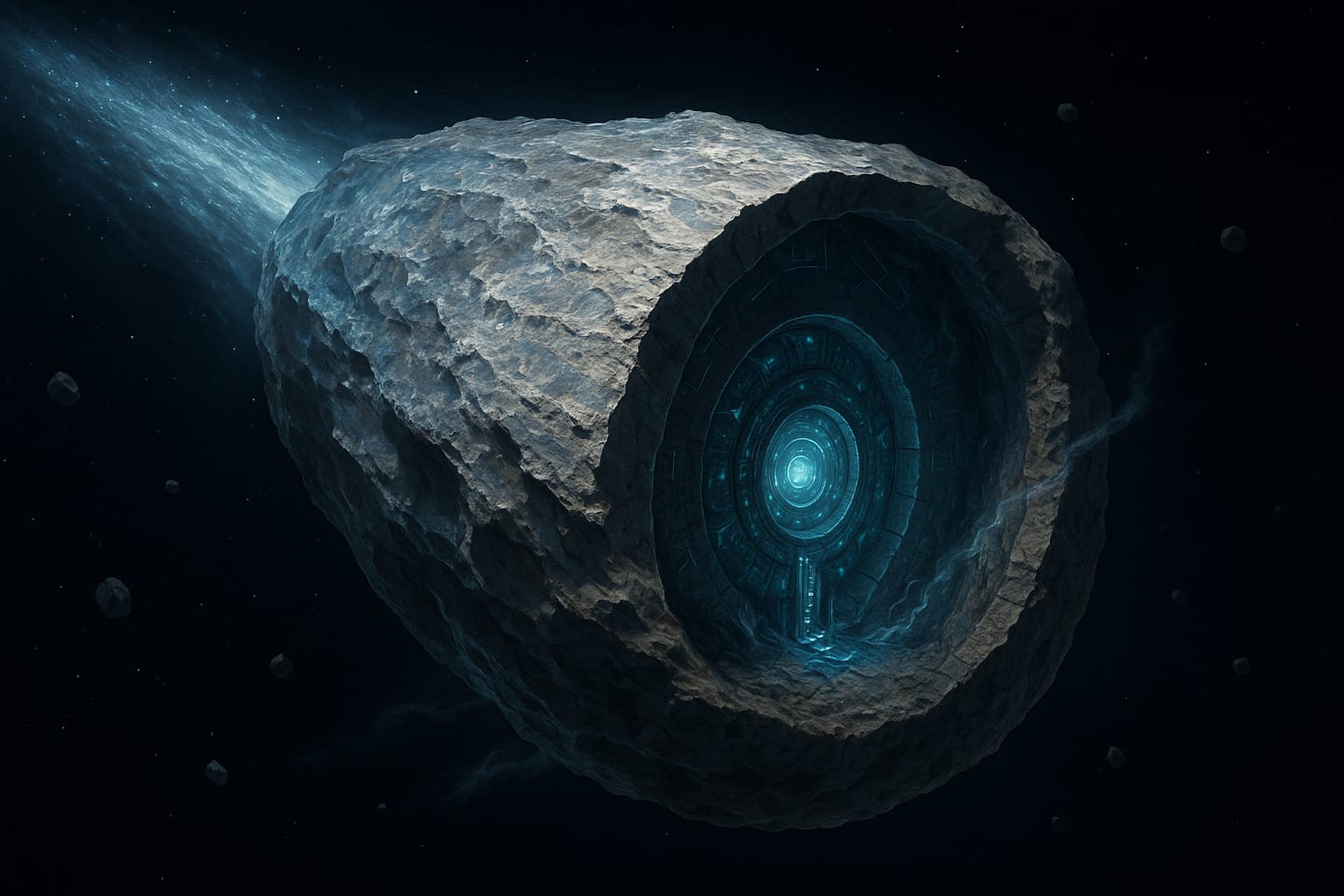 3i Atlas as a space ship